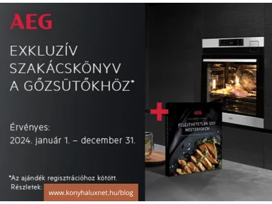 Szakácskönyv  AEG gőzsütőkhöz