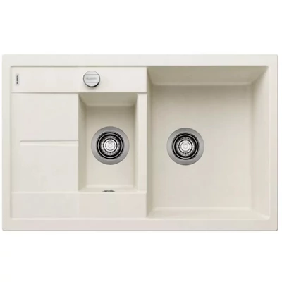 BLANCO METRA 6S Compact Gránit Mosogató Medence Törtfehér