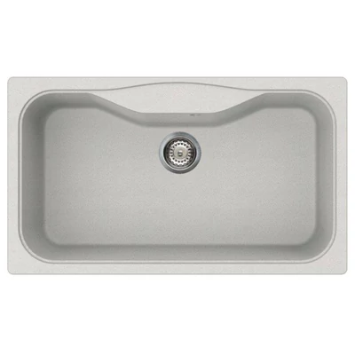 Elleci FOX 360 Gránit mosogató medence G52 bianco pietra