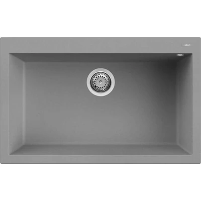 ELLECI Quadra 130 Gránit Mosogatótálca Cemento G48