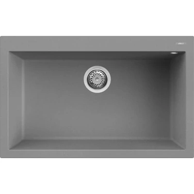 ELLECI Quadra 130 Gránit Mosogatótálca Titanium M73