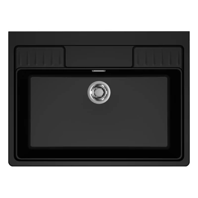 ELLECI Keratek Spazio 900 EXTRA Mosogatótálca K86 Black