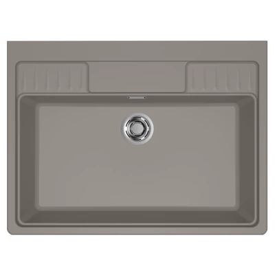 ELLECI Keratek Spazio 900 EXTRA Mosogatótálca K93 Dove Grey