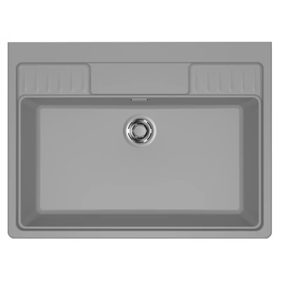 ELLECI Keratek Spazio 900 EXTRA Mosogatótálca K97 Light Grey