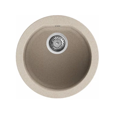 Elleci FOX ROUND Gránit mosogató medence G51 avena