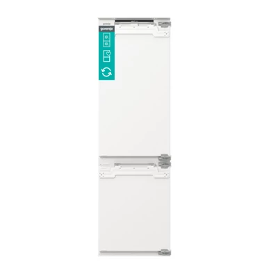 GORENJE BEÉPÍTHETŐ KOMBINÁLT HŰTŐSZEKRÉNY WIFI G400 - NRKI517E62WF