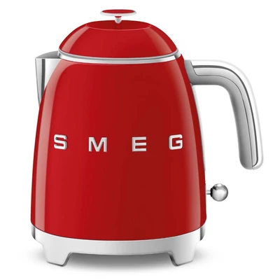 SMEG MINI VÍZFORRALÓ  0,8 liter piros