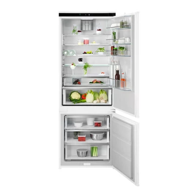 AEG NSC8T751DS GreenZone 7000 beépíthető alulfagyasztós hűtő 188x70cm