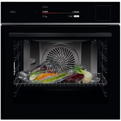 AEG TP9SB831AB ProAssist/SteamPro 9000 gőzsütő gőztisztítással fekete