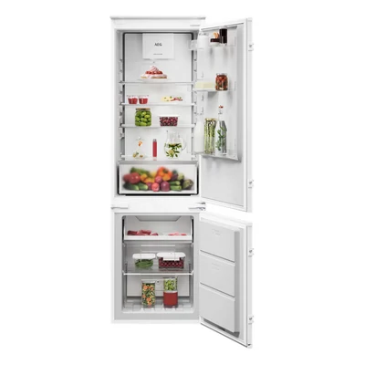 AEG TC7CS18GES GreenZone 7000 beépíthető alulfagyasztós hűtő NoFrost 177cm
