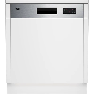 Beko BDSN153E3X beépíthető mosogatógép inox 60cm