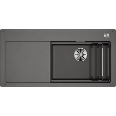 Blanco ETAGON XL 6 S-F silgranit mosogató 988x498mm vulkánszürke