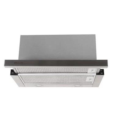 Davoline IOS ULTRA 60 GR-IX beépíthető teleszkópos páraelszívó inox 60cm