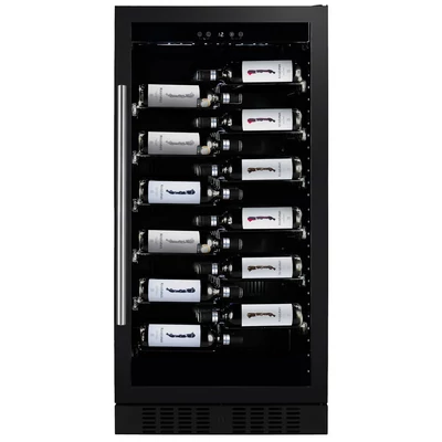 Dunavox DX-70.258DB Grande beépíthető borhűtő fekete 70 palackos