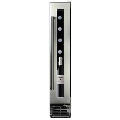 Dunavox DAUF-8.23SS beépíthető borhűtő inox 9 palackos
