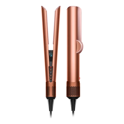 Dyson Airstrait  nedves-száraz hajvasaló (Amber silk/Pink champagne)