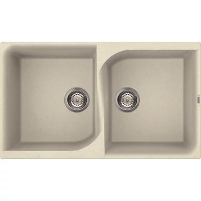 Elleci Ego 450 gránit mosogató medence Bianco Antico
