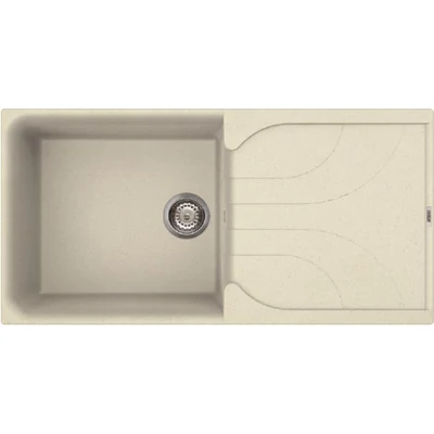 Elleci Ego 480 gránit mosogató medence Bianco Antico