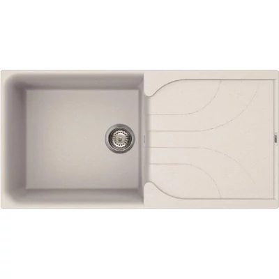 Elleci Ego 480 gránit mosogató medence Bianco Titano