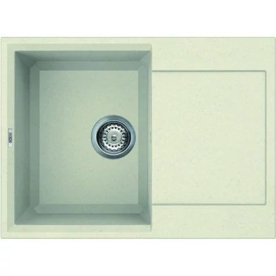 Elleci Easy 135 gránit mosogató medence Bianco Antico