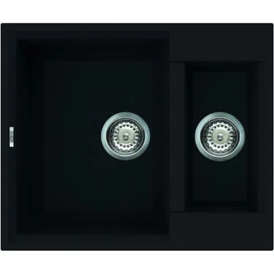 Elleci Easy 150 gránit mosogató medence Full Black