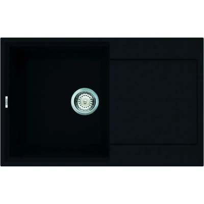 Elleci Easy 300 gránit mosogató medence Full Black