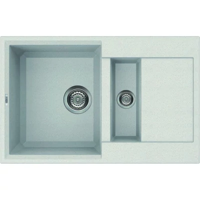Elleci Easy 325 gránit mosogató medence Bianco