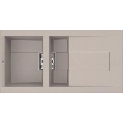 Elleci Smart 475 gránit mosogató medence Aluminum