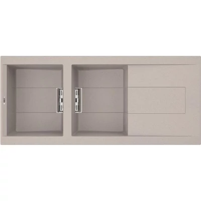 Elleci Smart 500 gránit mosogató medence Aluminum