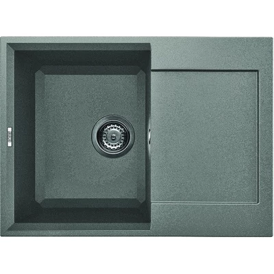 Elleci Easy 135 gránit mosogató medence Titanium