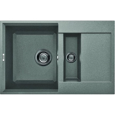Elleci Easy 325 gránit mosogató medence Titanium