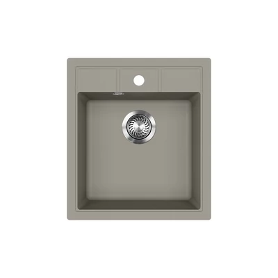 Evido Easy 45 gránit mosogató 515x460mm platina 442124