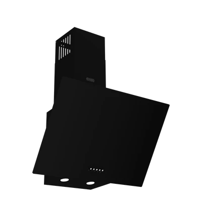 Evido CHY6BB.1 SKY 60B döntött fali páraelszívó fekete üveg 60cm