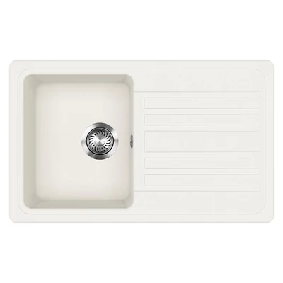 Evido HOME 45S gránit mosogató fehér