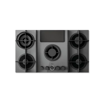 ELICA - NIKOLATESLA FLAME EVO GR/A/88 páraelszívóval rendelkező gázfőzőlap szürke