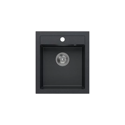Quadron JOHNNY 100 black dotted gránit mosogatótálca 1352