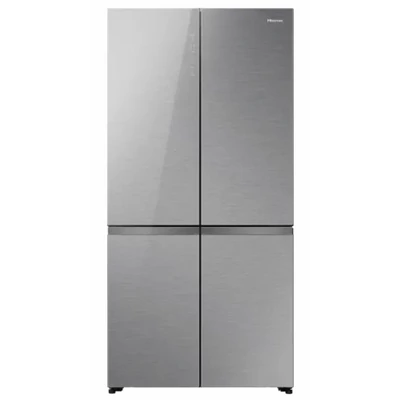 Hisense RQ768N4GVE MultiDoor hűtőszekrény NoFrost inox/üveg