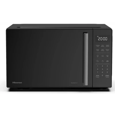 Hisense H23MOBS4HI szabadonálló mikrohullámú sütő InverTech technológia fekete 23L