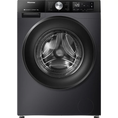 Hisense WF3S8043BB3 elöltöltős mosógép 8kg 54cm mély fekete