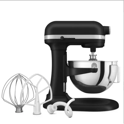 KitchenAid Heavy Duty 5KSM55SXXEOB emelőkaros robotgép 5,2L onyx fekete