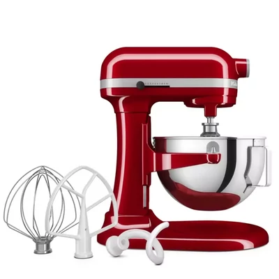 KitchenAid Heavy Duty 5KSM55SXXEER emelőkaros robotgép 5,2L piros