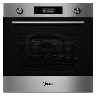 Midea N5P90E6 beépíthető sütő inox pirolítikus
