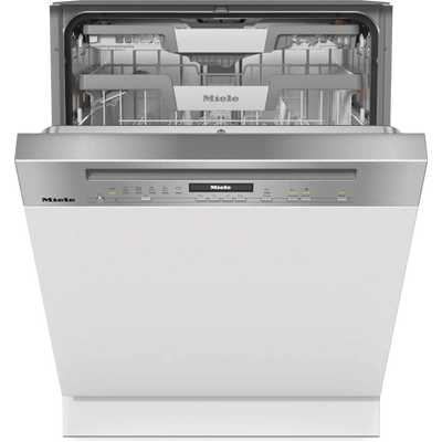 Miele G 7210 SCi beépíthető mosogatógép látható kezelőpanellel