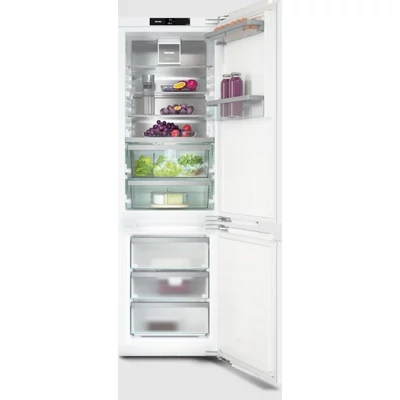 Miele KFN 7774 B beépíthető kombinált hűtőszekrény