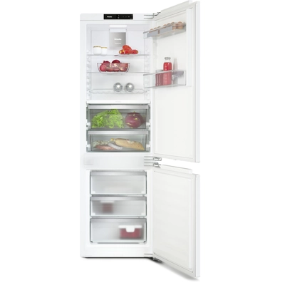 Miele KFN 7744 E beépíthető kombinált hűtőszekrény