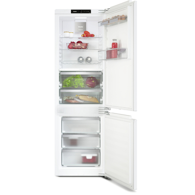 Miele KFN 7744 E beépíthető kombinált hűtőszekrény