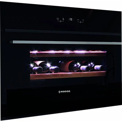Nodor NorCare VC-4800 DB/A beépíthető borhűtő 24 palackos fekete