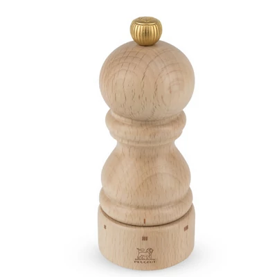 Peugeot Párizs u'Select kézi borsőrlő natúr fából, 12 cm