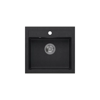 Quadron JOHNNY 110 black dotted gránit mosogatótálca 1354