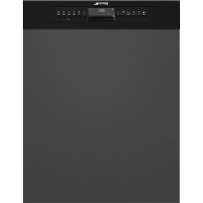 Smeg PL364CN beépíthető mosogatógép fekete kezelőpaneles 60cm